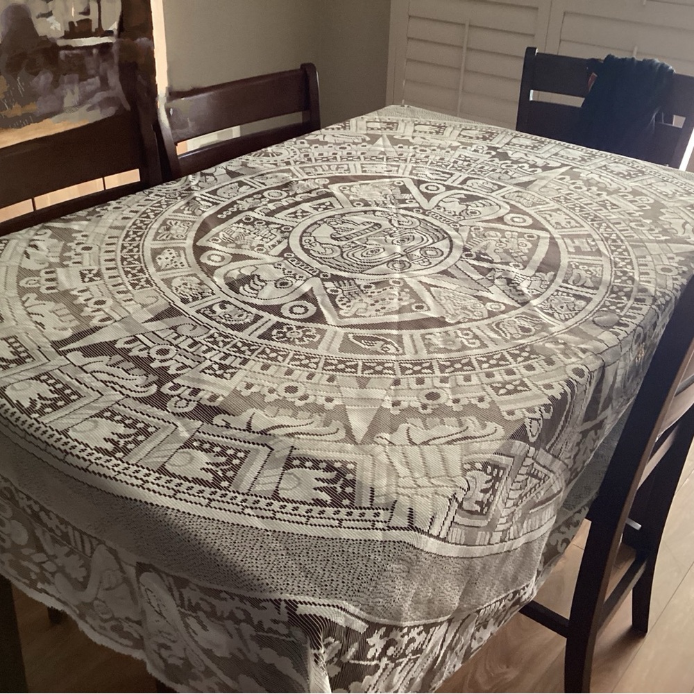 Aztec round Tablecloth